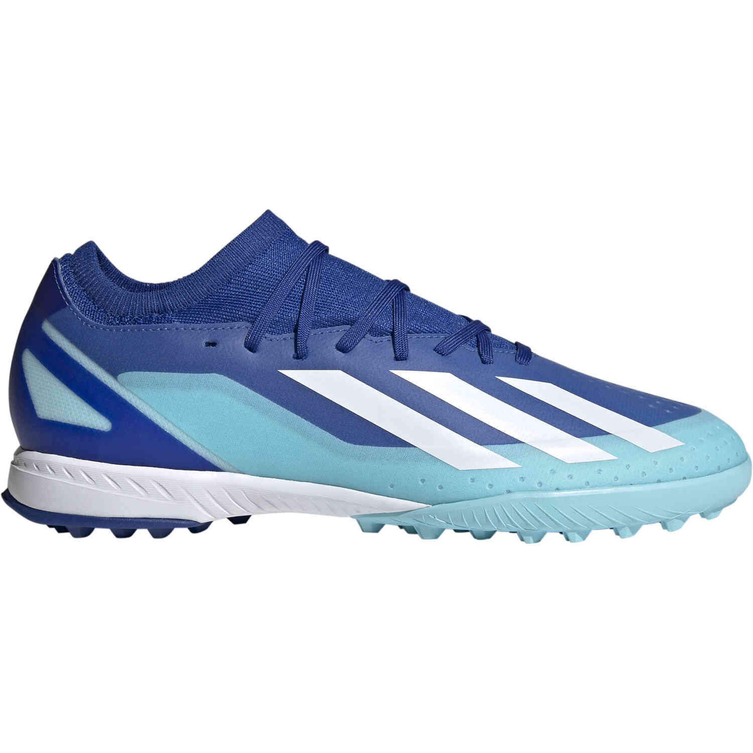 adidas X Crazyfast.3 TF Turf Soccer Shoes - Bright Royal, White & Solar Red  - Soccer Master