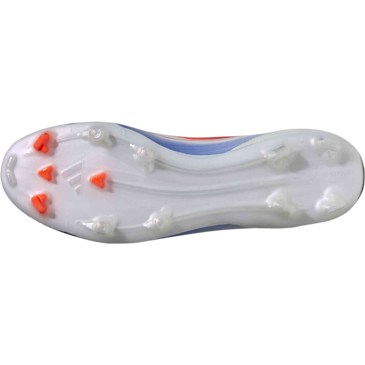 Adidas F50 League FG Ftwr white Solar red with Lucid blue Soccer Master