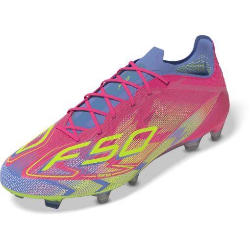 adidas F50 Elite FG - Lucid Pink & Lucid lemon with Blue Fusion