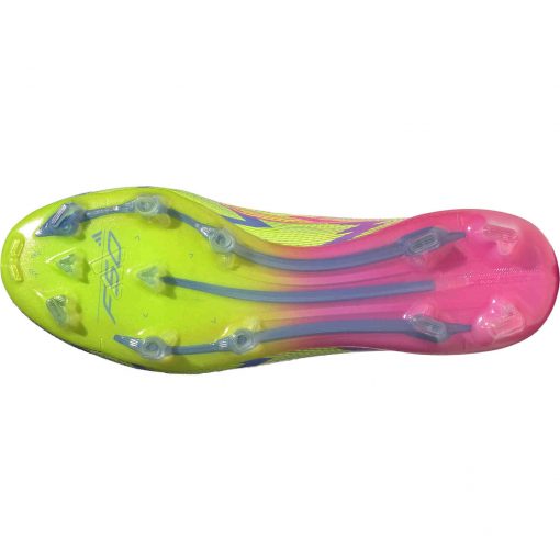 adidas F50 Elite FG - Lucid Pink & Lucid lemon with Blue Fusion - Image 6