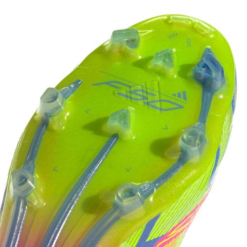 adidas F50 Elite FG - Lucid Pink & Lucid lemon with Blue Fusion - Image 8