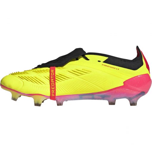 adidas Predator Plus FG Firm Ground - Team Solar Yellow 2 & Core Black with Solar Red - Image 2