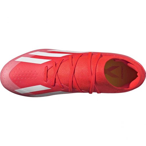 adidas X Crazyfast League FG Firm Ground - Solar Red & Footwear White - Image 5