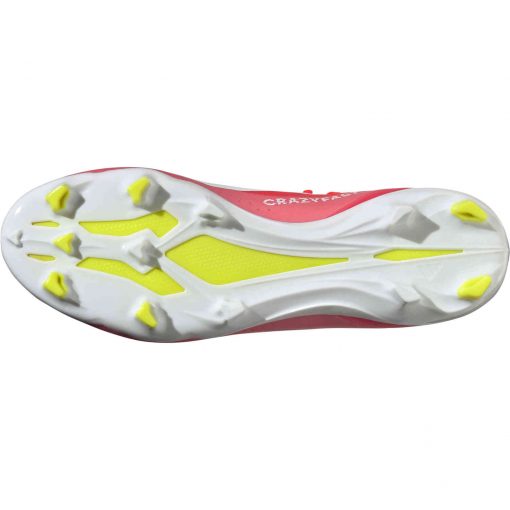 adidas X Crazyfast League FG Firm Ground - Solar Red & Footwear White - Image 6