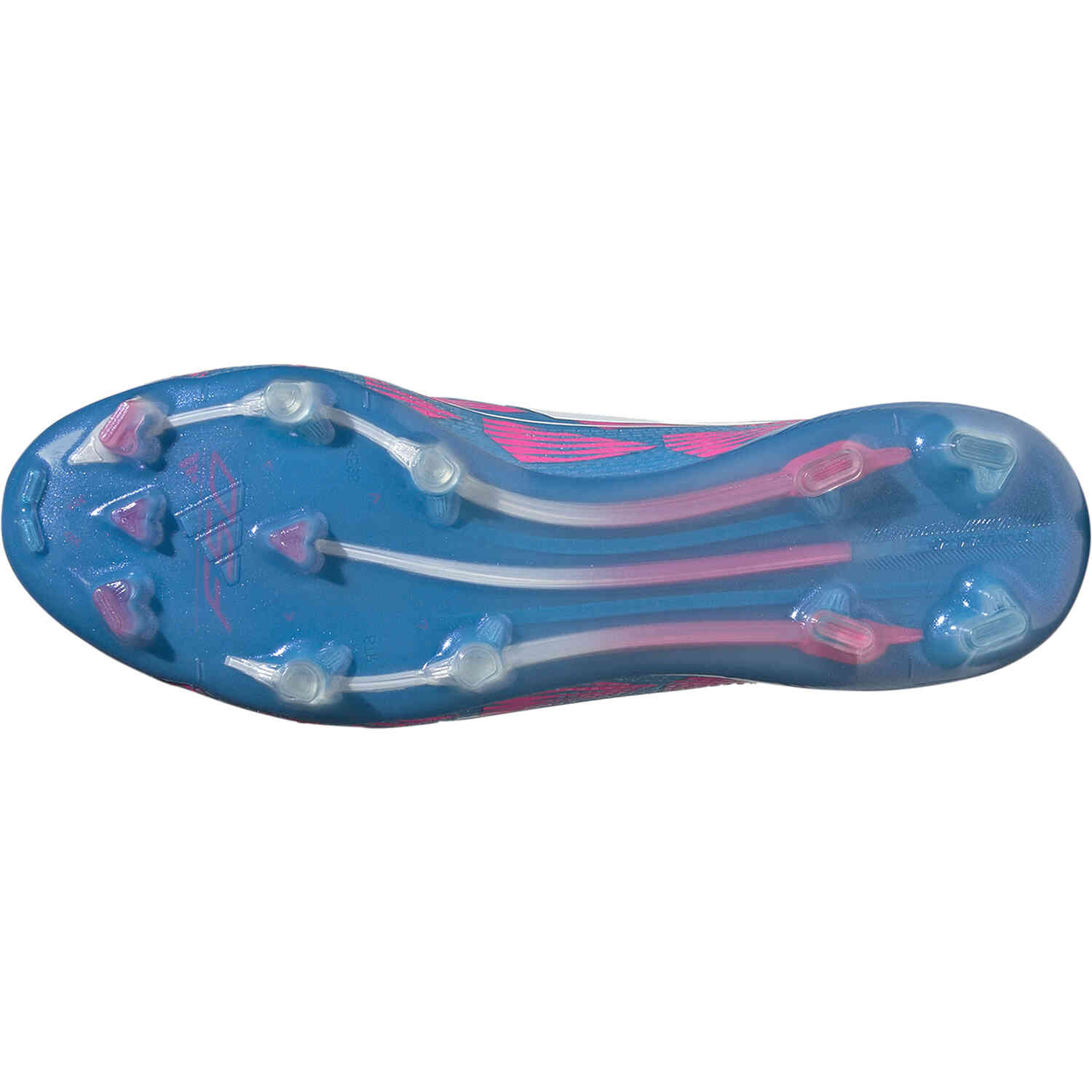Adidas F50 Elite FG Solar Blue Ftwr White with Solar Pink