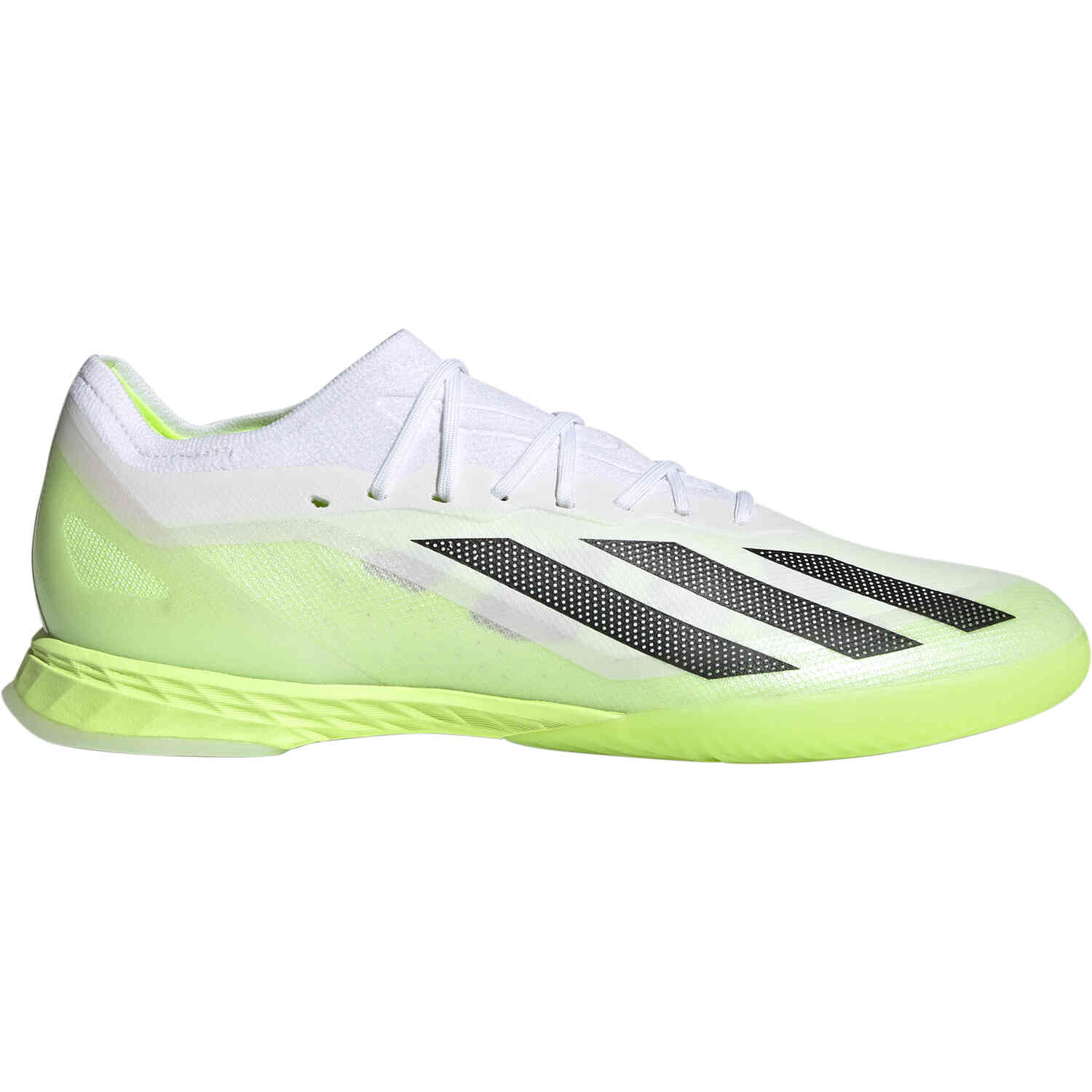 adidas X Crazyfast.1 Indoor Shoes White Black Lucid Lemon Soccer Master