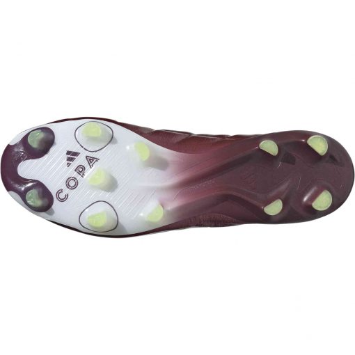 adidas Copa Pure 2 Plus FG Firm Ground - Shadow Red & Ftwr White with Team Solar Yellow 2 - Image 6