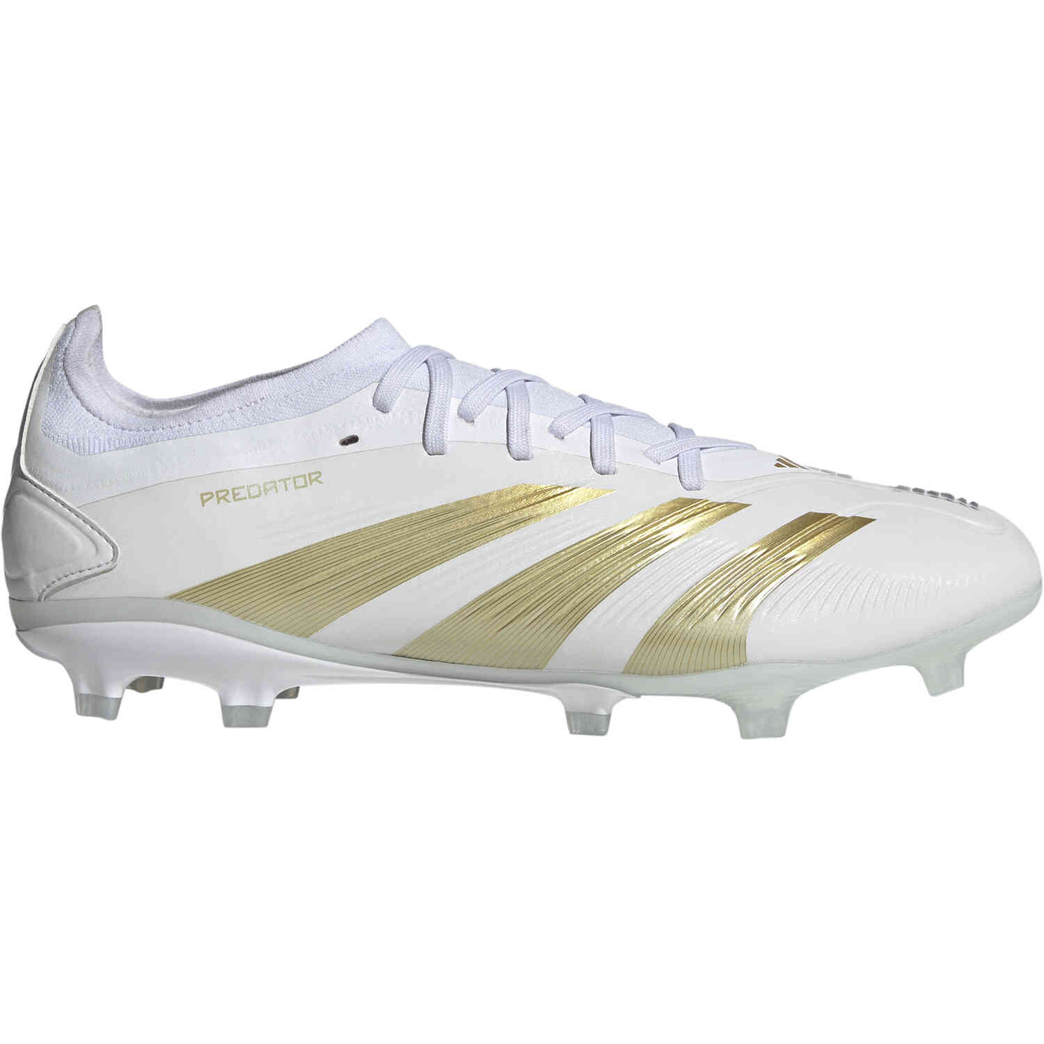 White and gold adidas football cleats best sale
