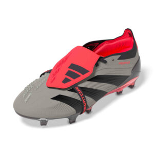 adidas Predator Elite FT FG FIrm Ground Platin Met. Aurora Black with Carbon Soccer Master