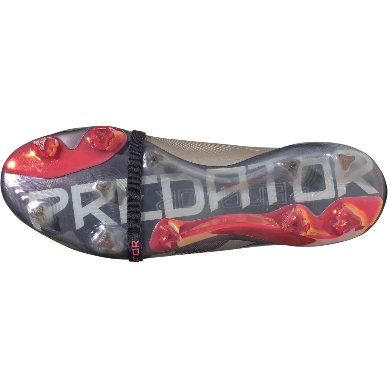 adidas Predator Elite FT FG FIrm Ground Platin Met. Aurora Black with Carbon