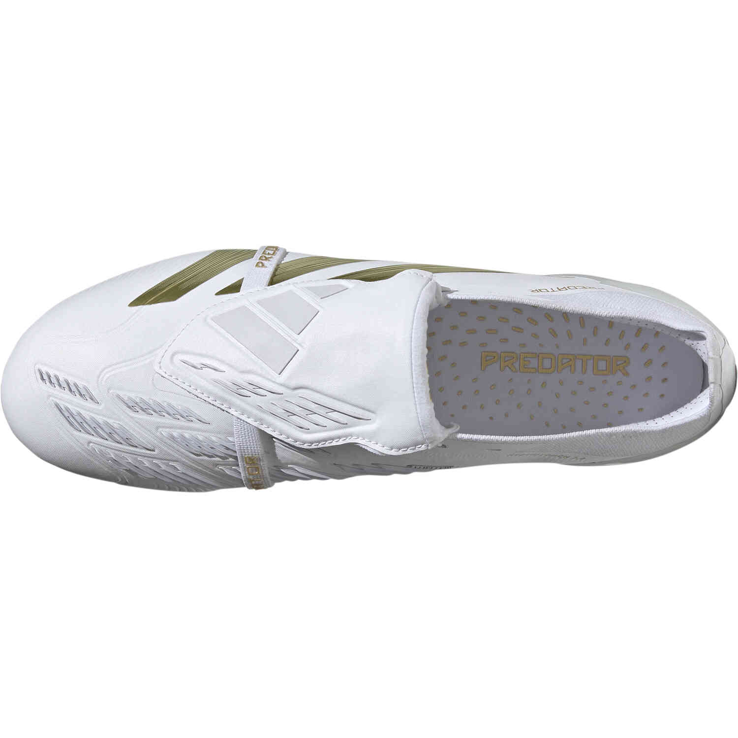 adidas Predator Elite FT FG Ftwr White Gold Met. with Ftwr White Soccer Master