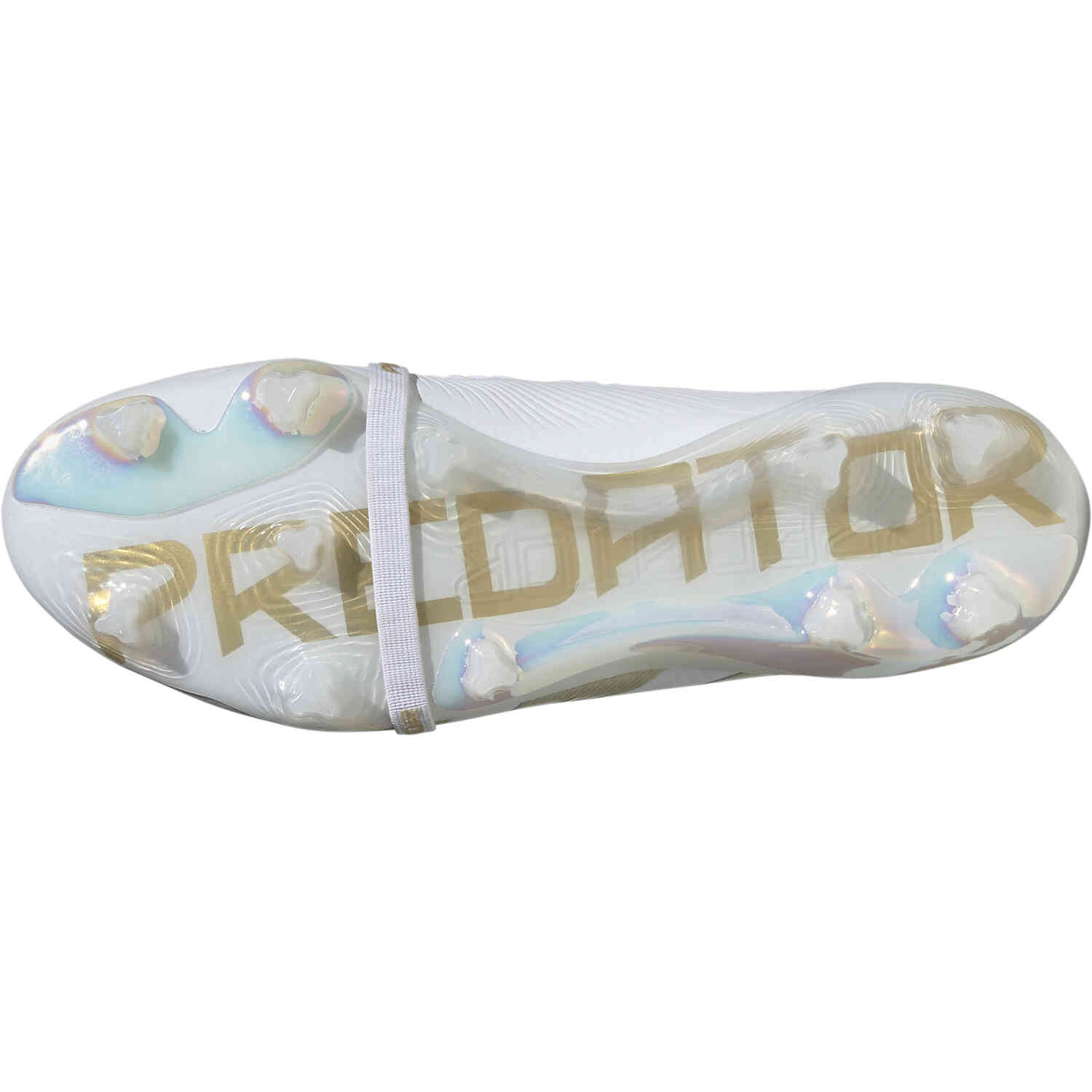 adidas Predator Elite FT FG - Ftwr White & Gold Met. with