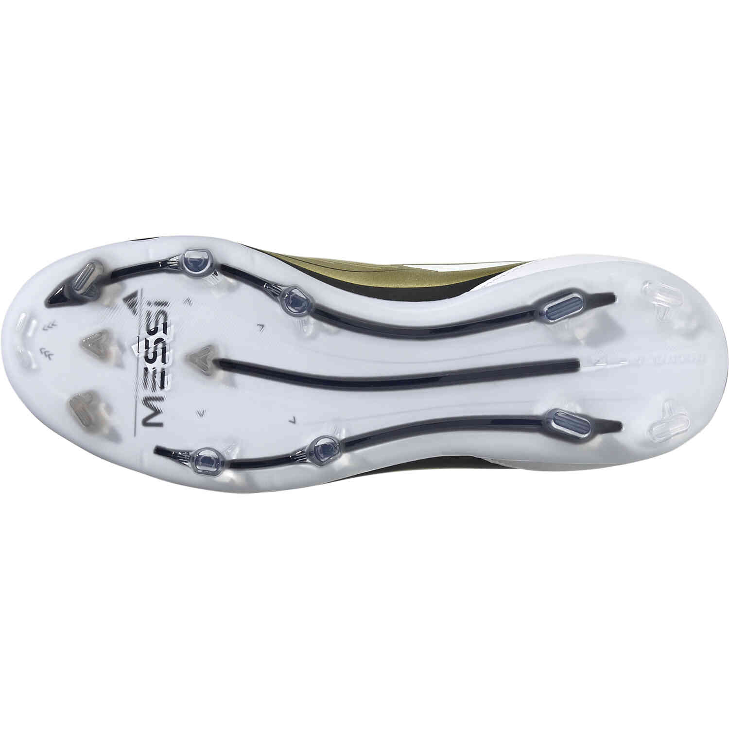 Kids adidas Messi F50 Pro FG Firm Ground Gold Met. Ftwr White with Core Black Soccer Master
