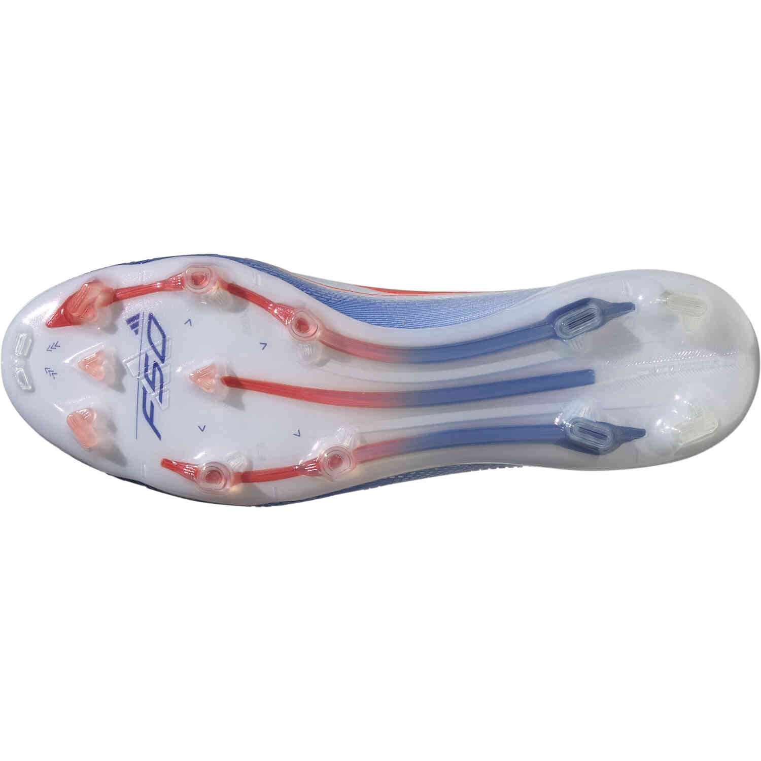Adidas F50 Elite FG - Ftwr white & Solar red with Lucid blue Adidas F50 Elite FG - Ftwr white & Solar red with Lucid blue
