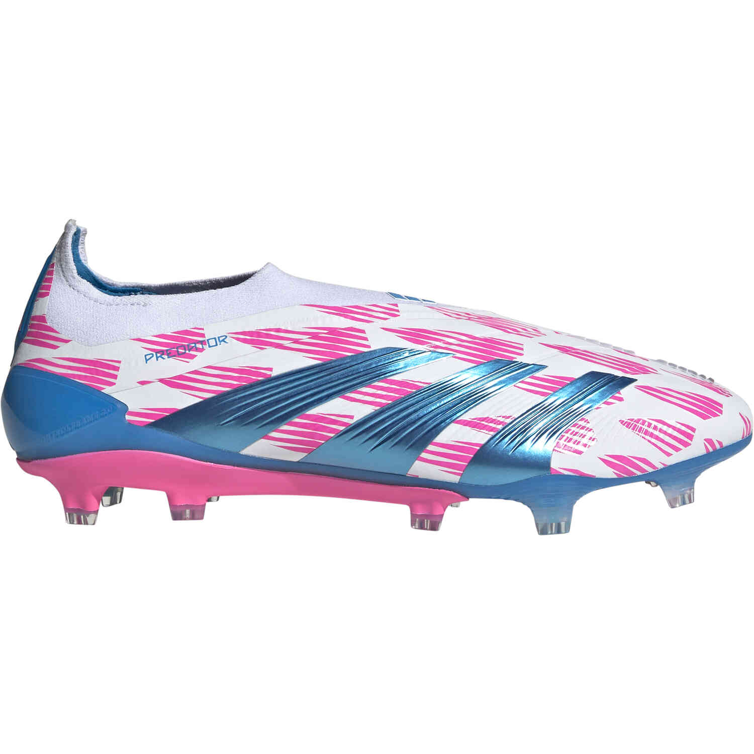 Pink predators laceless sales