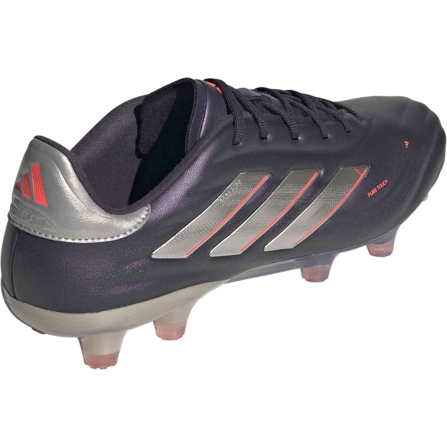 adidas Copa Pure 2 Elite FG Firm Ground Aurora Black Platin Met. with Turbo Soccer Master