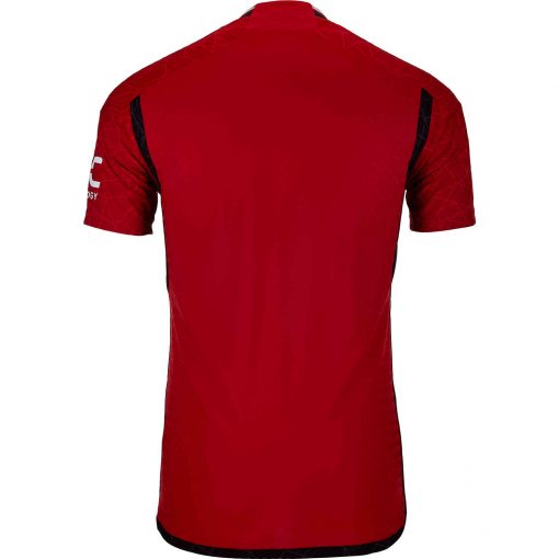 Mens Manchester United Home Authentic Jersey - 2023/24 - Image 2
