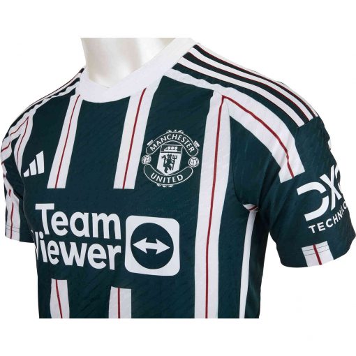 Mens Manchester United Away Authentic Jersey - 2023/24 - Image 3
