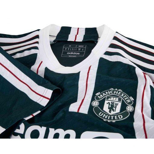 Mens Manchester United Away Authentic Jersey - 2023/24 - Image 5
