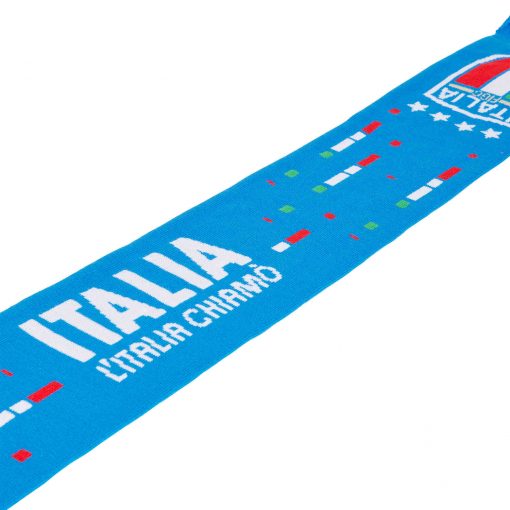 Mens Italy Scarf - Blue/White - Image 2