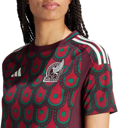 2024 Womens adidas Mexico Home Jersey - Image 3