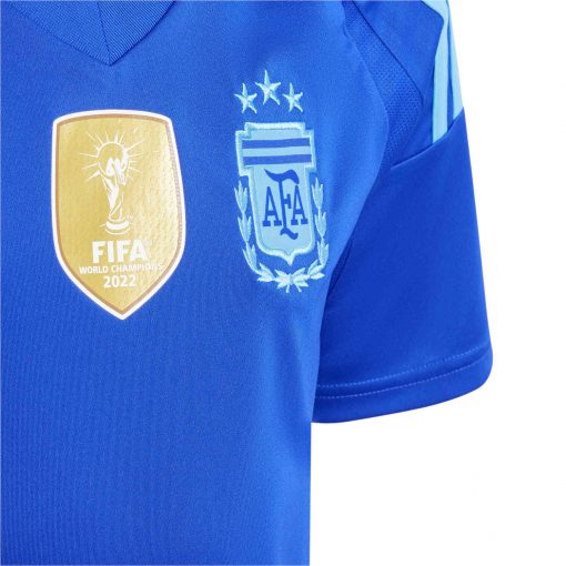 Kids Argentina Away Jersey - Lucid blue/blue burst - Image 3