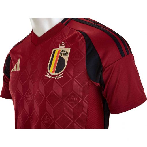 Mens Belgium Home Jersey - 2024 - Image 3