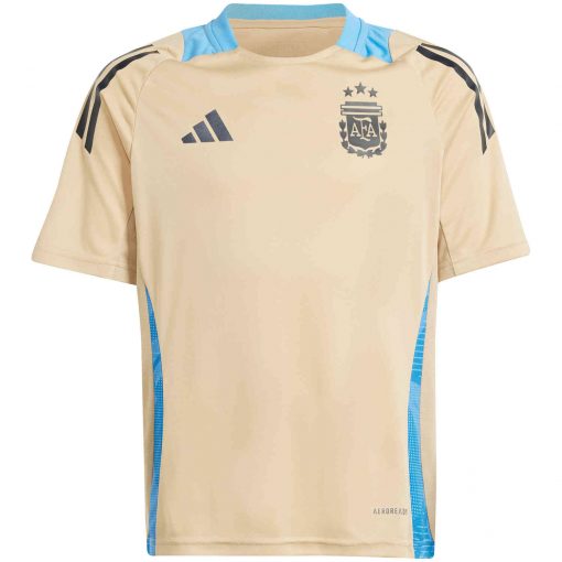 Kids Argentina Training Jersey - Hazy Beige