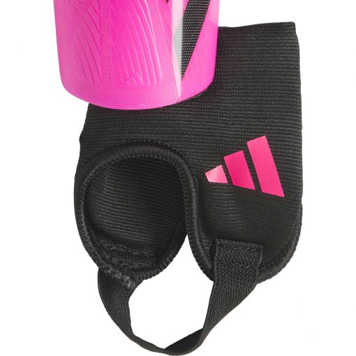 Kids adidas Tiro Match Shin Guards - Black & Team Shock Pink - Image 2
