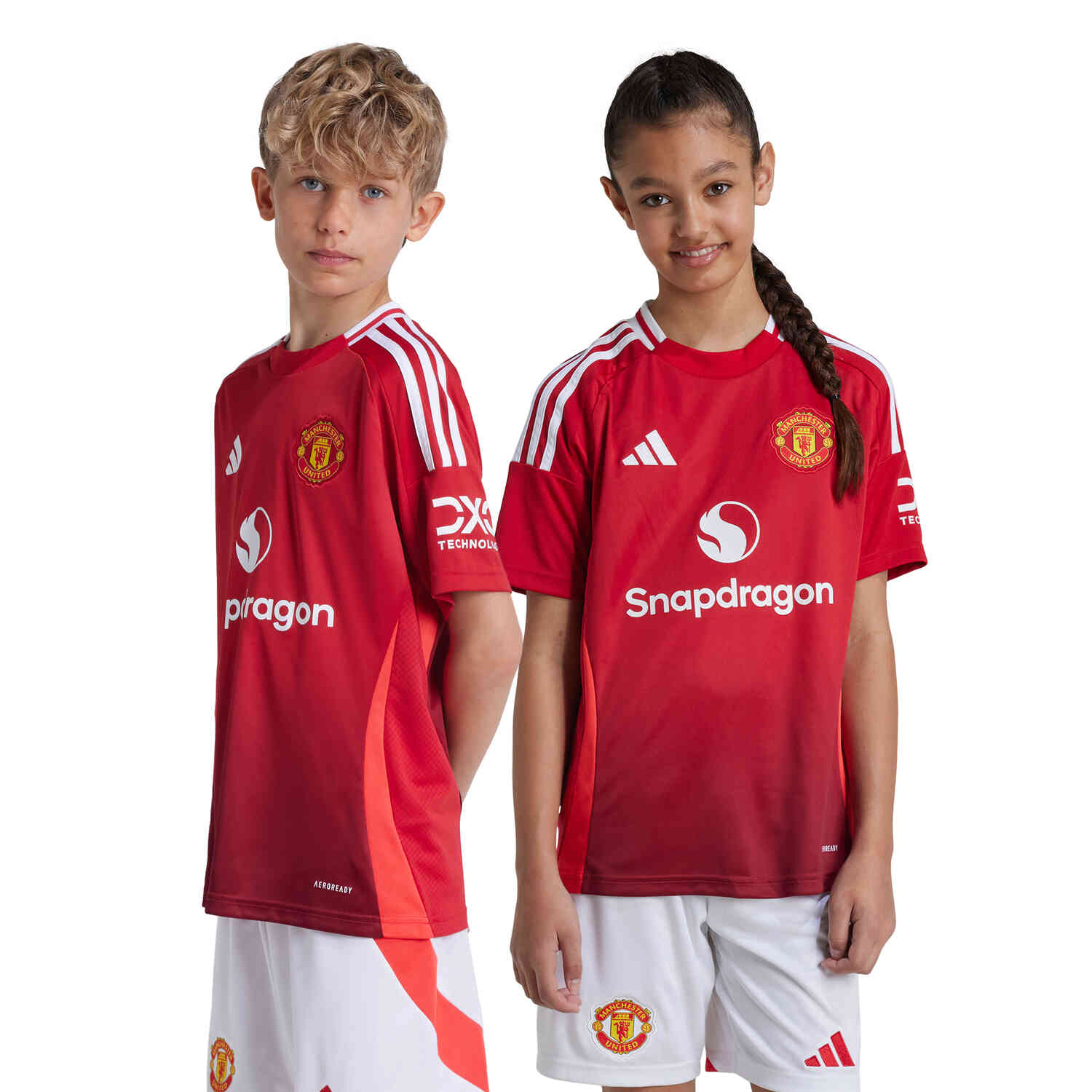 2024 25 Kids adidas Manchester United Home Jersey Soccer Master