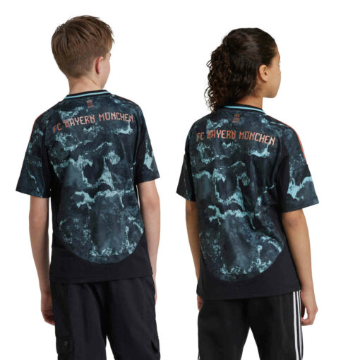 2024/25 Kids adidas Bayern Munich Away Jersey - Image 3