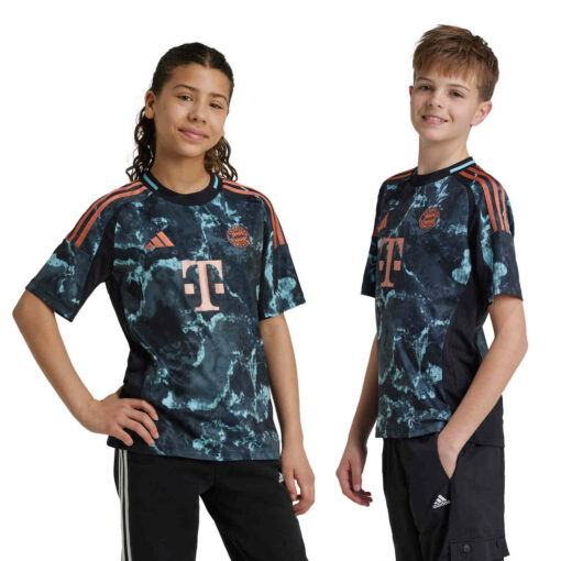 2024/25 Kids adidas Bayern Munich Away Jersey - Image 6