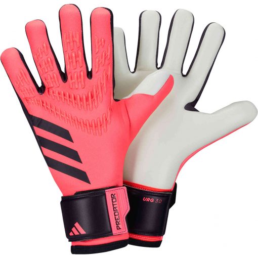 adidas Predator GL League Goalkeeper Gloves - Turbo & Aurora Black with Turbo