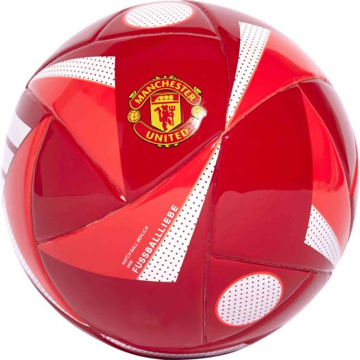 adidas Manchester United Skills Soccer Ball - Red