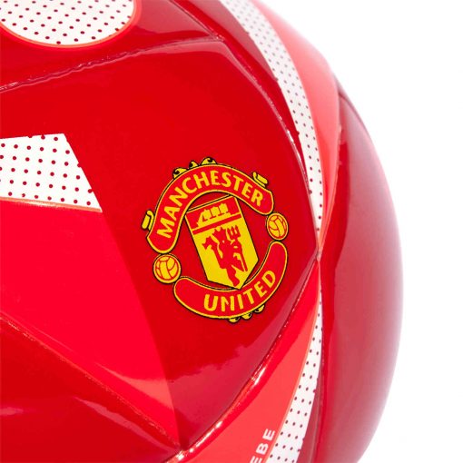 adidas Manchester United Skills Soccer Ball - Red - Image 3