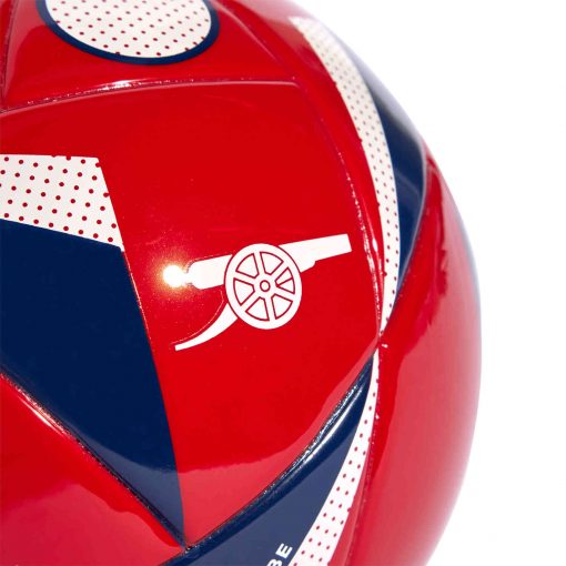 adidas Arsenal Skills Soccer Ball - Red & White - Image 3