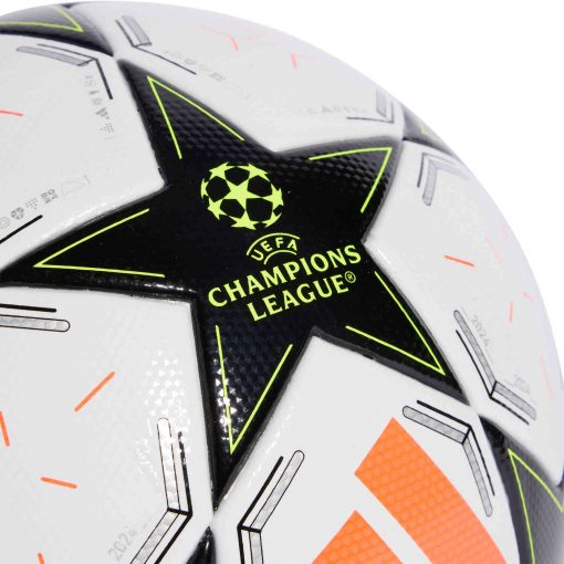 adidas UCL League Soccer Ball - White & Black - Image 4