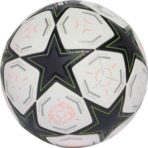 adidas UCL Comp. Soccer Ball - White & Black - Image 2