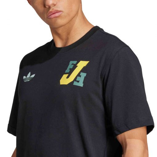 adidas Jamaica VRCT T-shirt - Black - Image 6