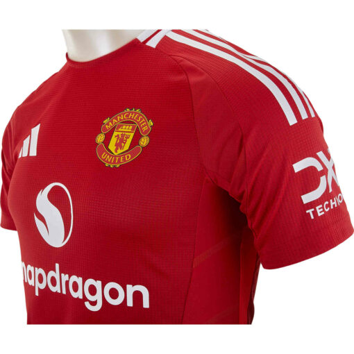 Mens Manchester United Home Authentic Jersey - 2024/25 - Image 3