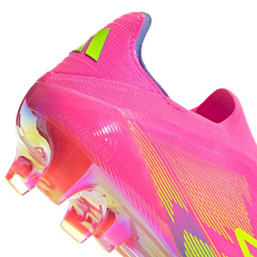 adidas F50 Plus FG - Lucid Pink & Lucid lemon with Blue Fusion - Image 7