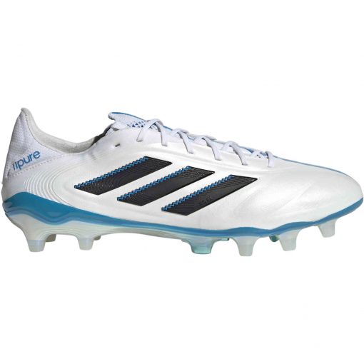 adidas Copa 11Pure FG - Ftwr White & Core Black with Sol Blu - Image 3
