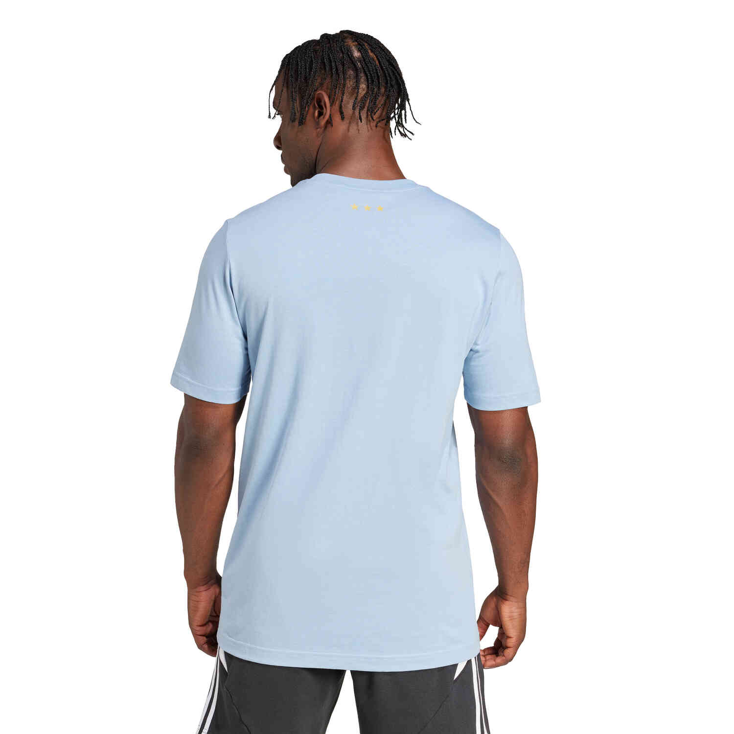 adidas Argentina 50th Anniversary T shirt Ambient Sky Cloud White Soccer Master