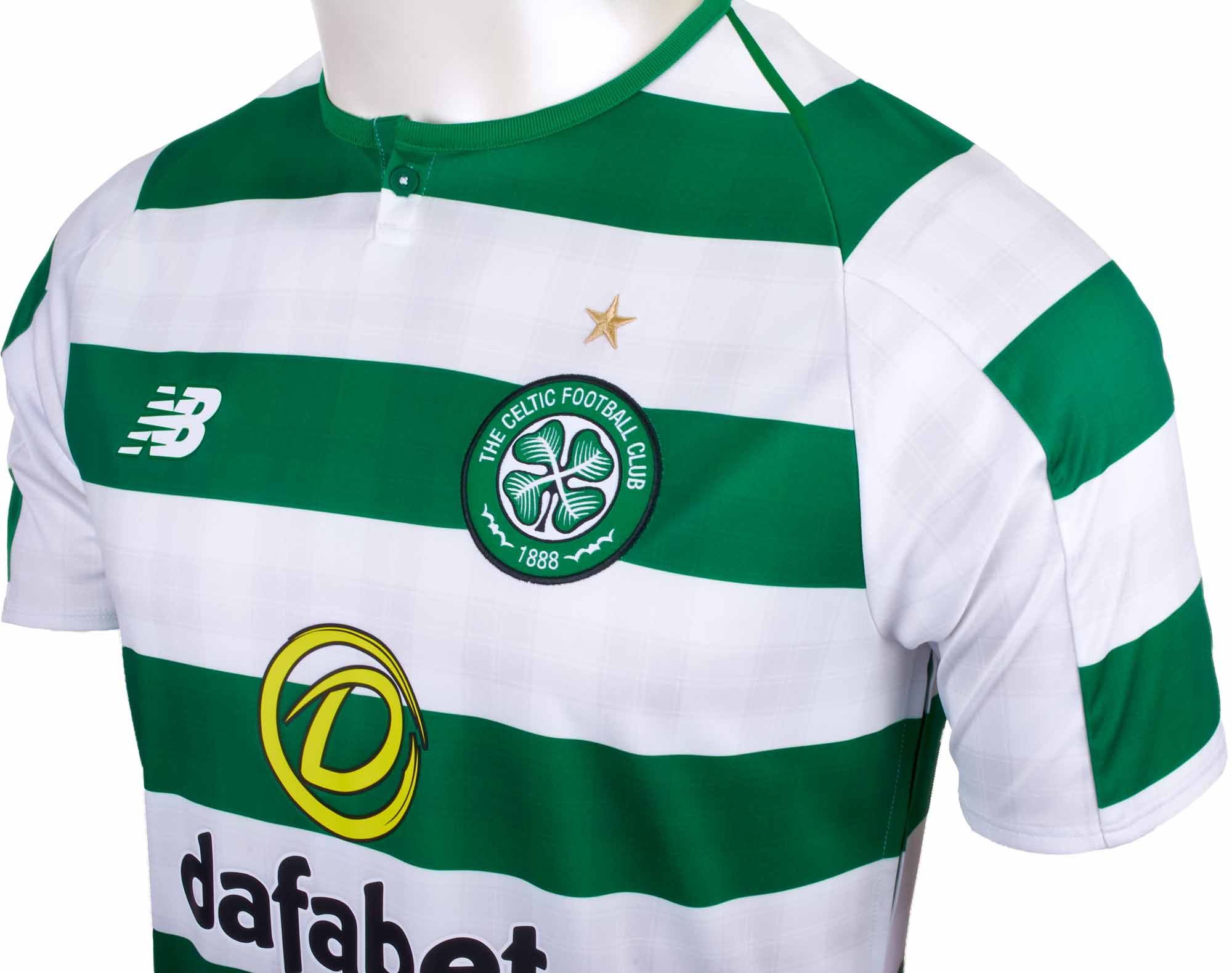 New Balance Celtic FC 3rd SS Shirt - Mens Replica - Shirts - Shock