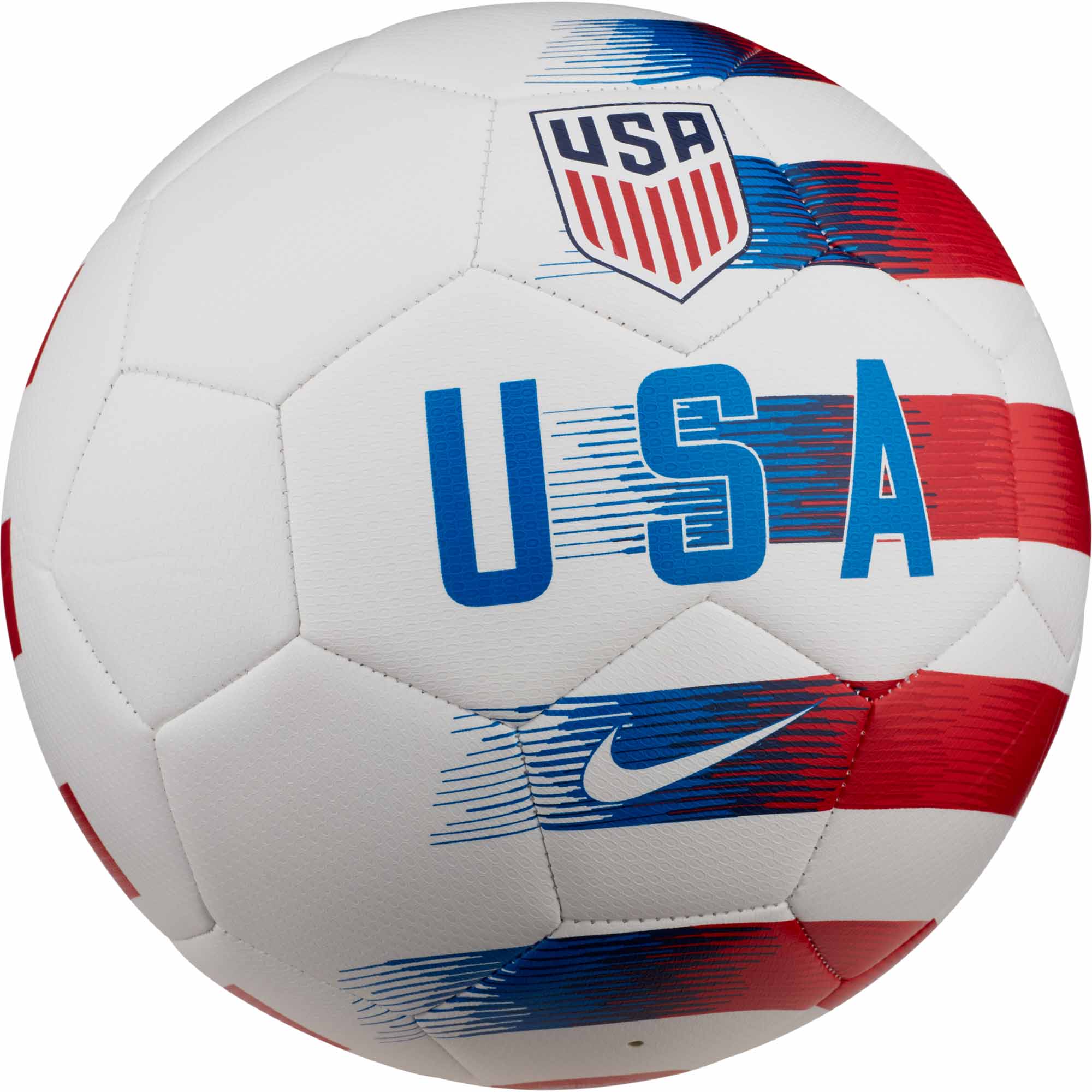 Nike USA Prestige Soccer Ball - White & University Red - Soccer Master