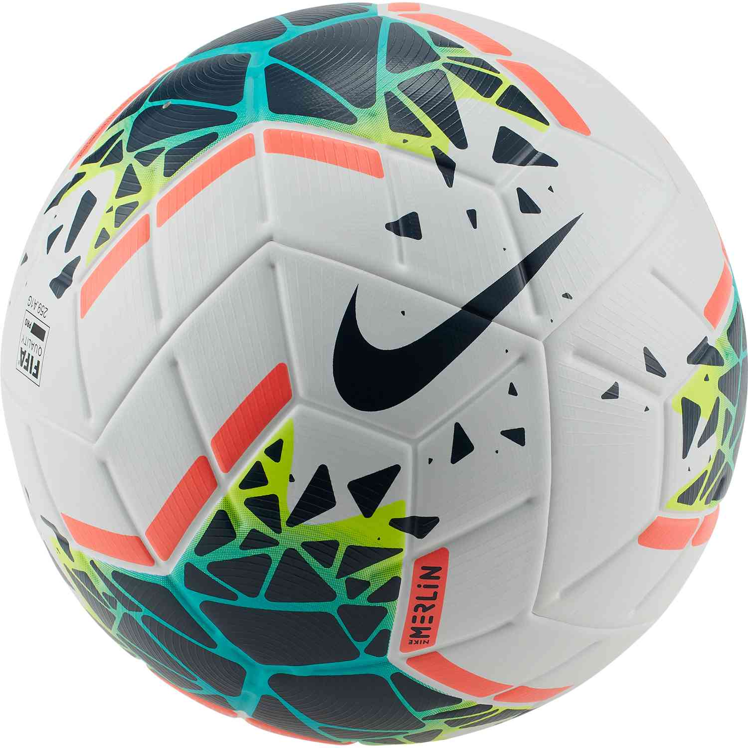 Nike Merlin Premium Match Soccer Ball White Obsidian Blue Fury