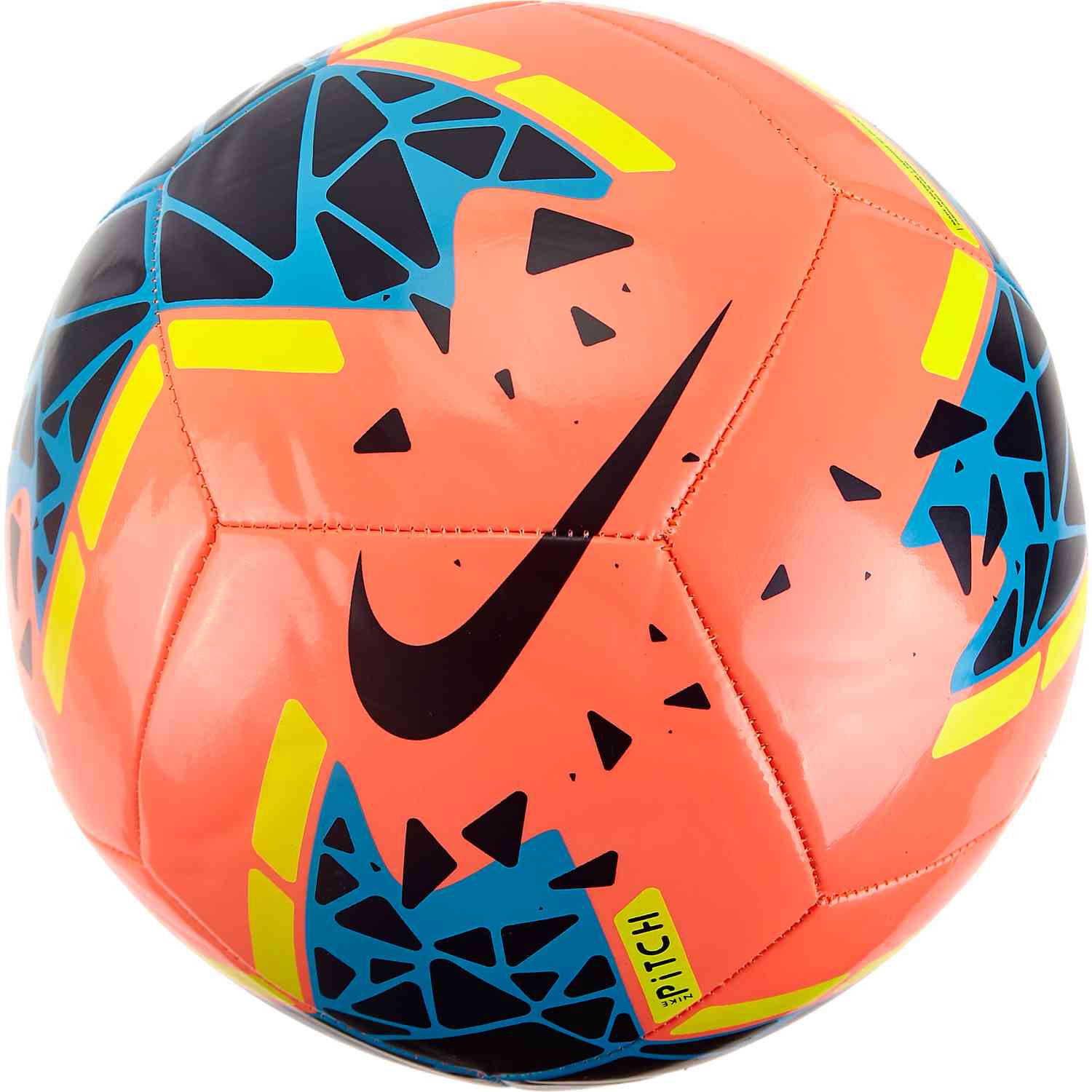 nike pitch soccer ball orange