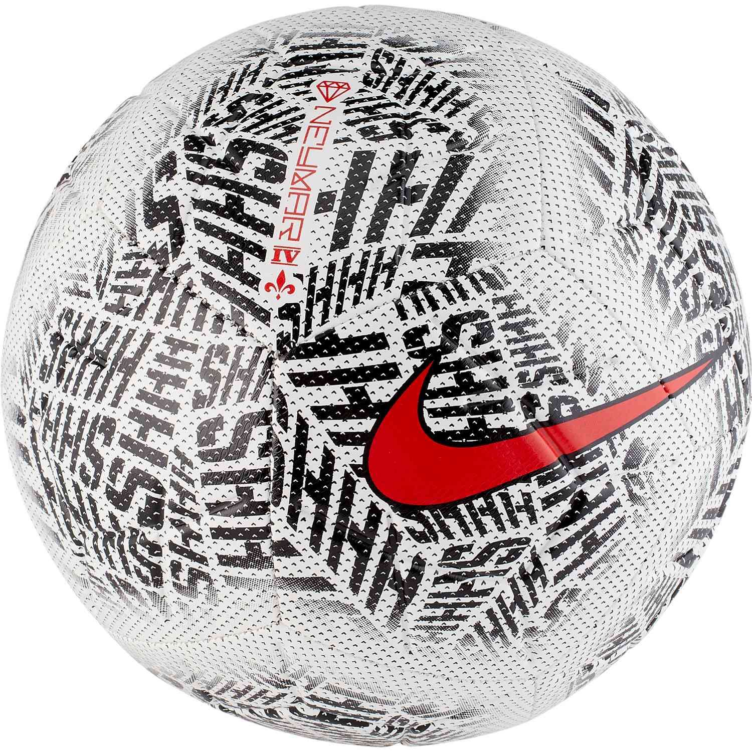 Nike Neymar Strike Soccer Ball - White 