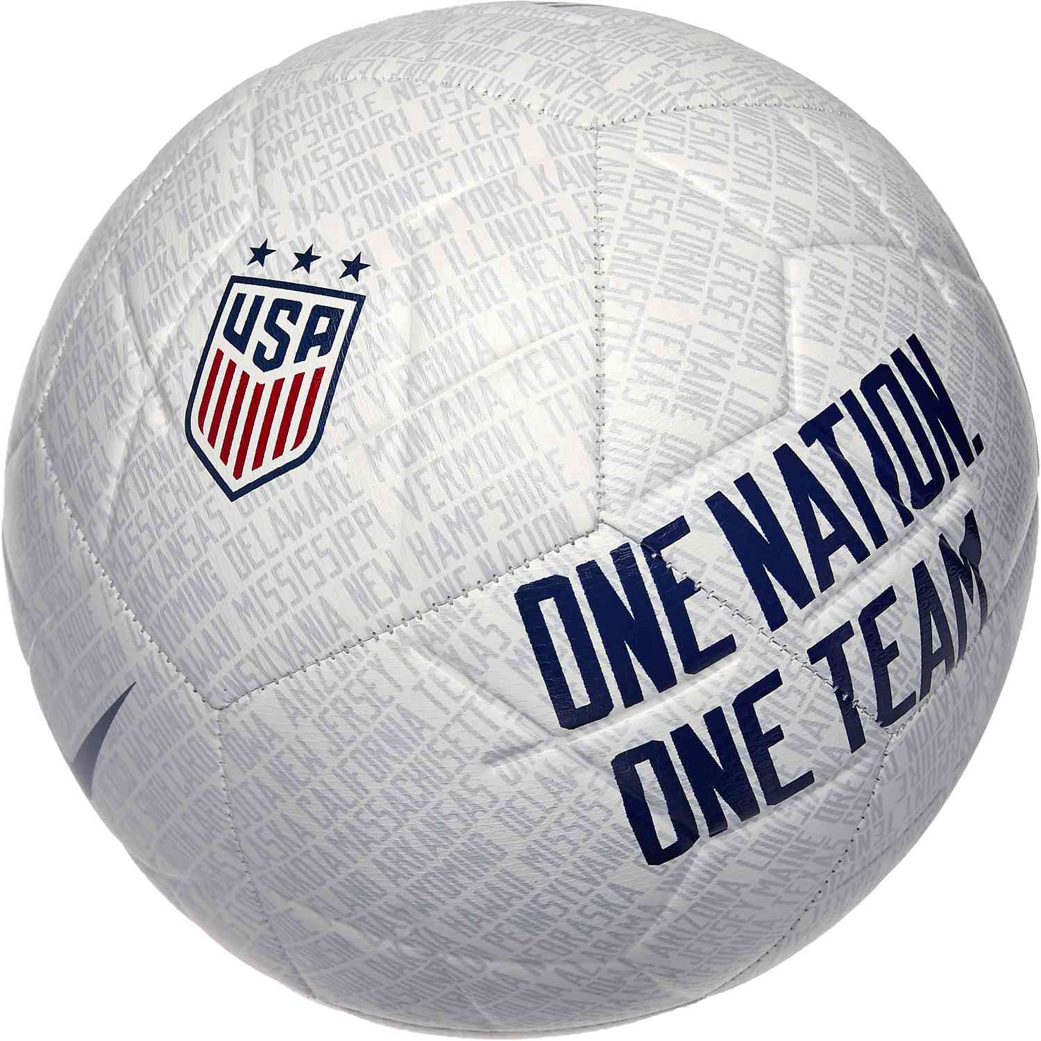 nike usa strike soccer ball