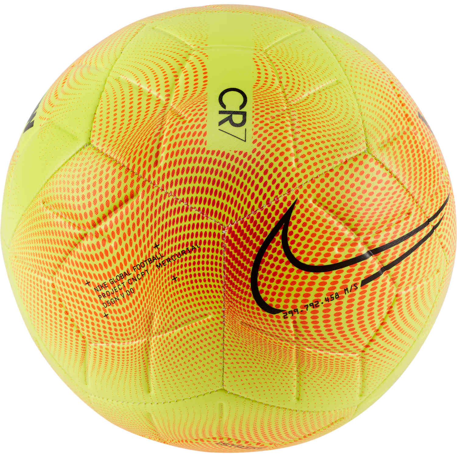 Nike cr7 strike 2025 soccer ball size 3